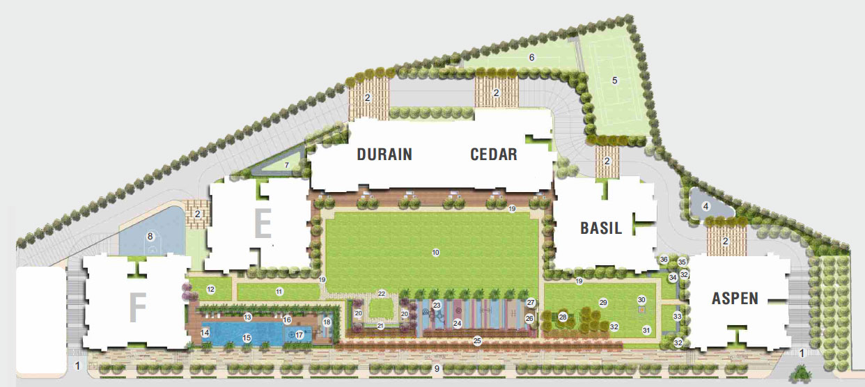 Mahindra Roots kandivali master plan