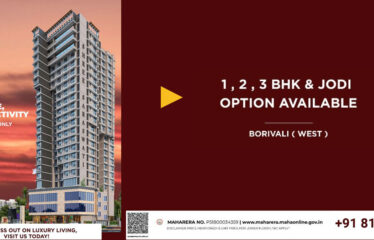 2BHK & 3BHK flats available for sale near LIC colony at Borivali west
